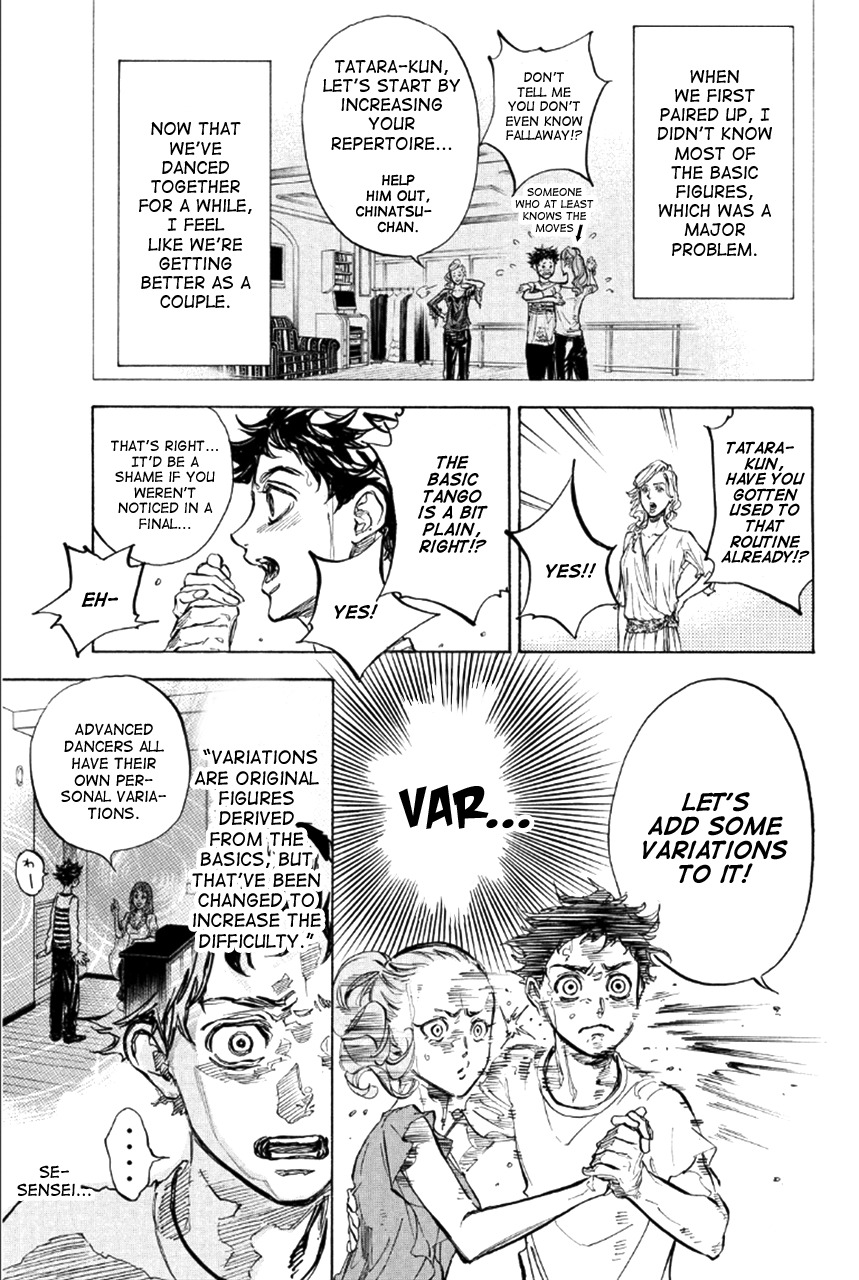 Ballroom e Youkoso Chapter 32 page 21 - Chapter 32: Crazed Mare