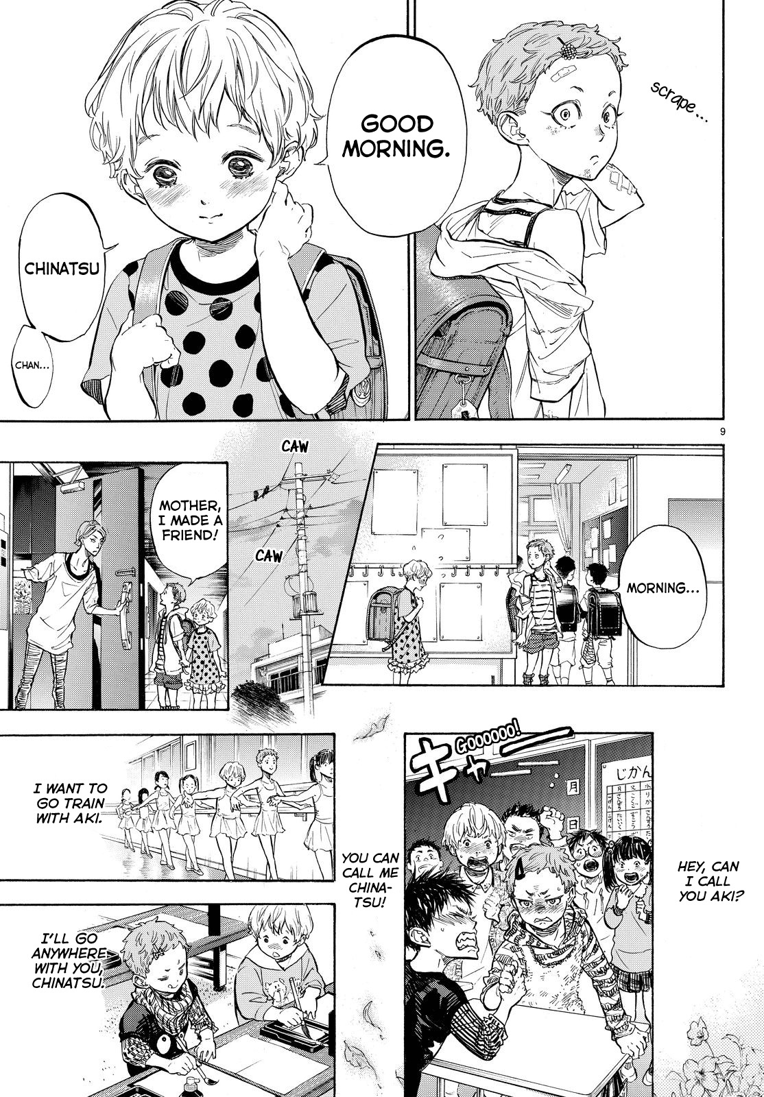 Ballroom e Youkoso Chapter 38 page 10 - Chapter 38: Chinatsu & Akira