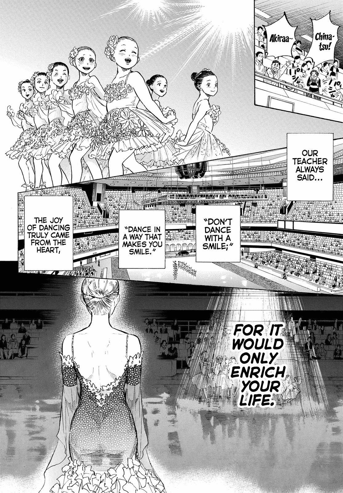 Ballroom e Youkoso Chapter 38 page 13 - Chapter 38: Chinatsu & Akira