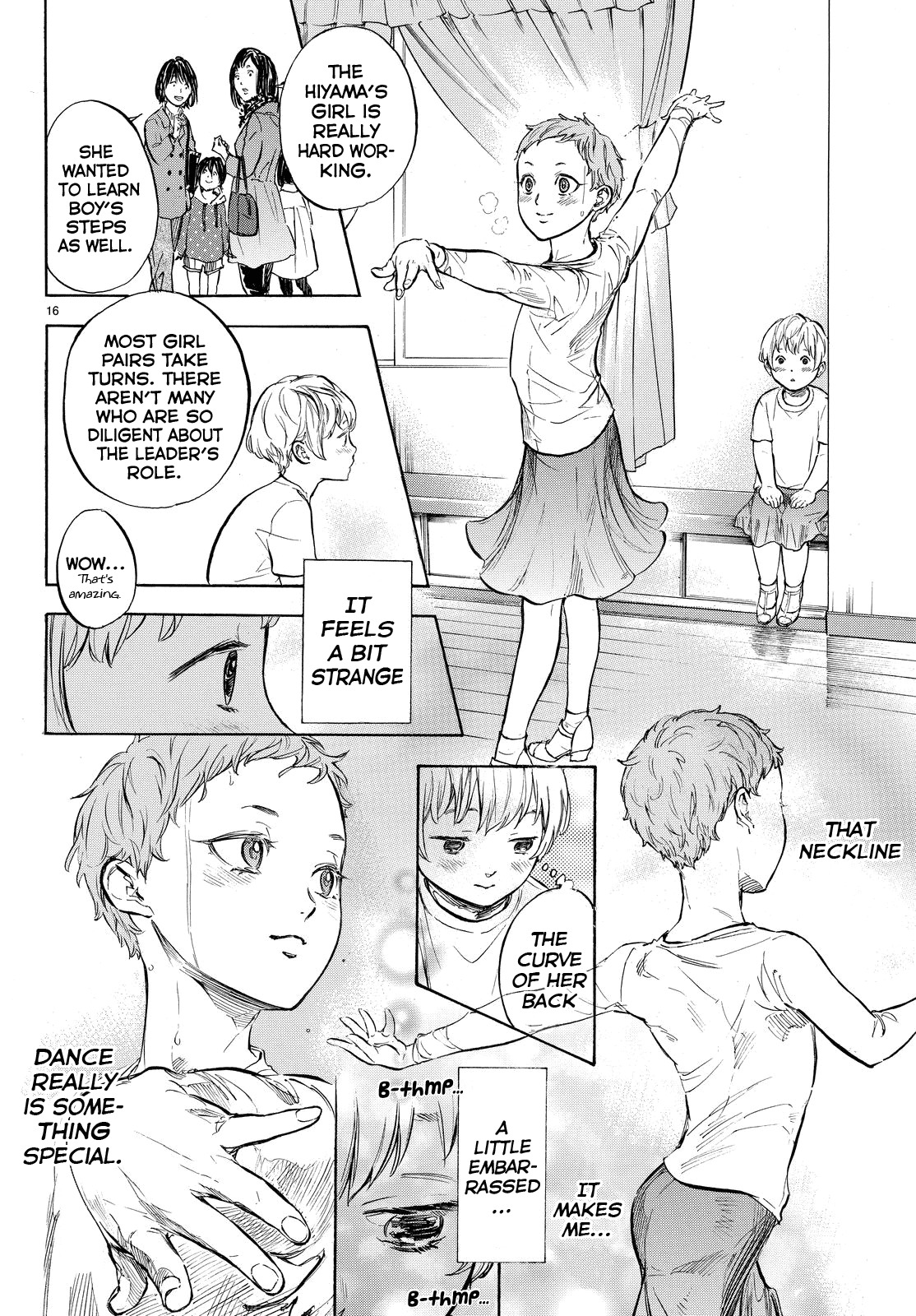 Ballroom e Youkoso Chapter 38 page 17 - Chapter 38: Chinatsu & Akira