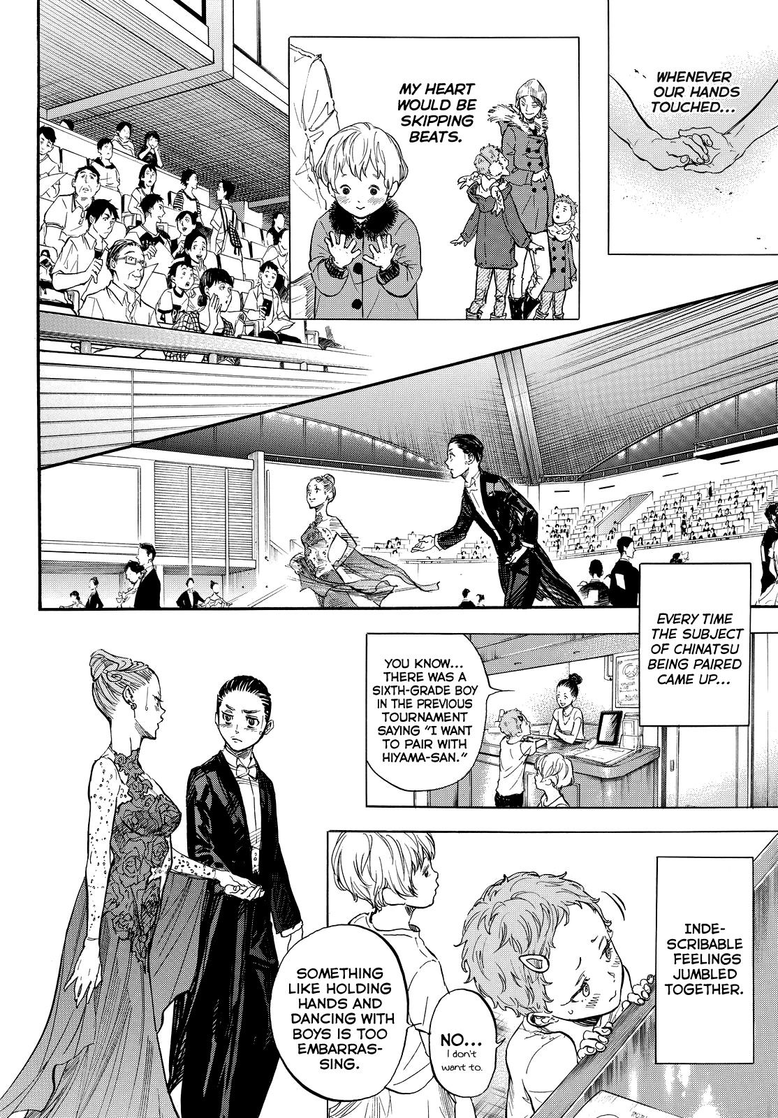 Ballroom e Youkoso Chapter 38 page 19 - Chapter 38: Chinatsu & Akira