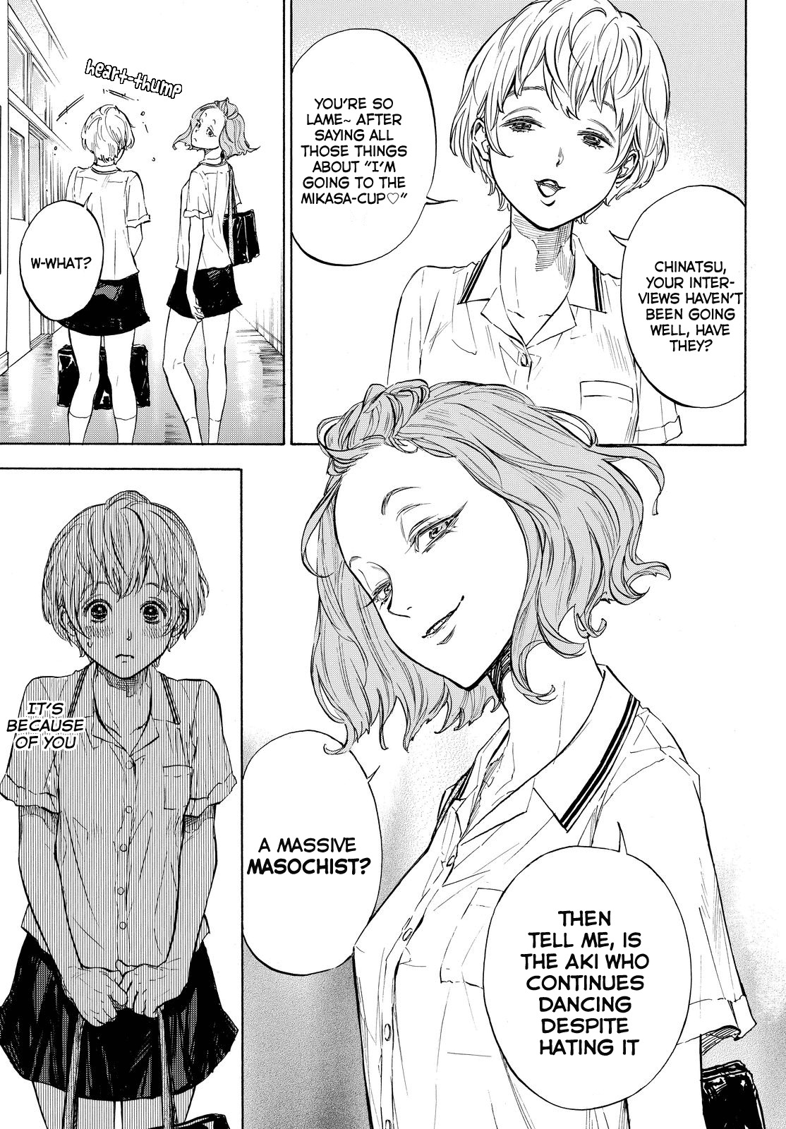 Ballroom e Youkoso Chapter 38 page 28 - Chapter 38: Chinatsu & Akira