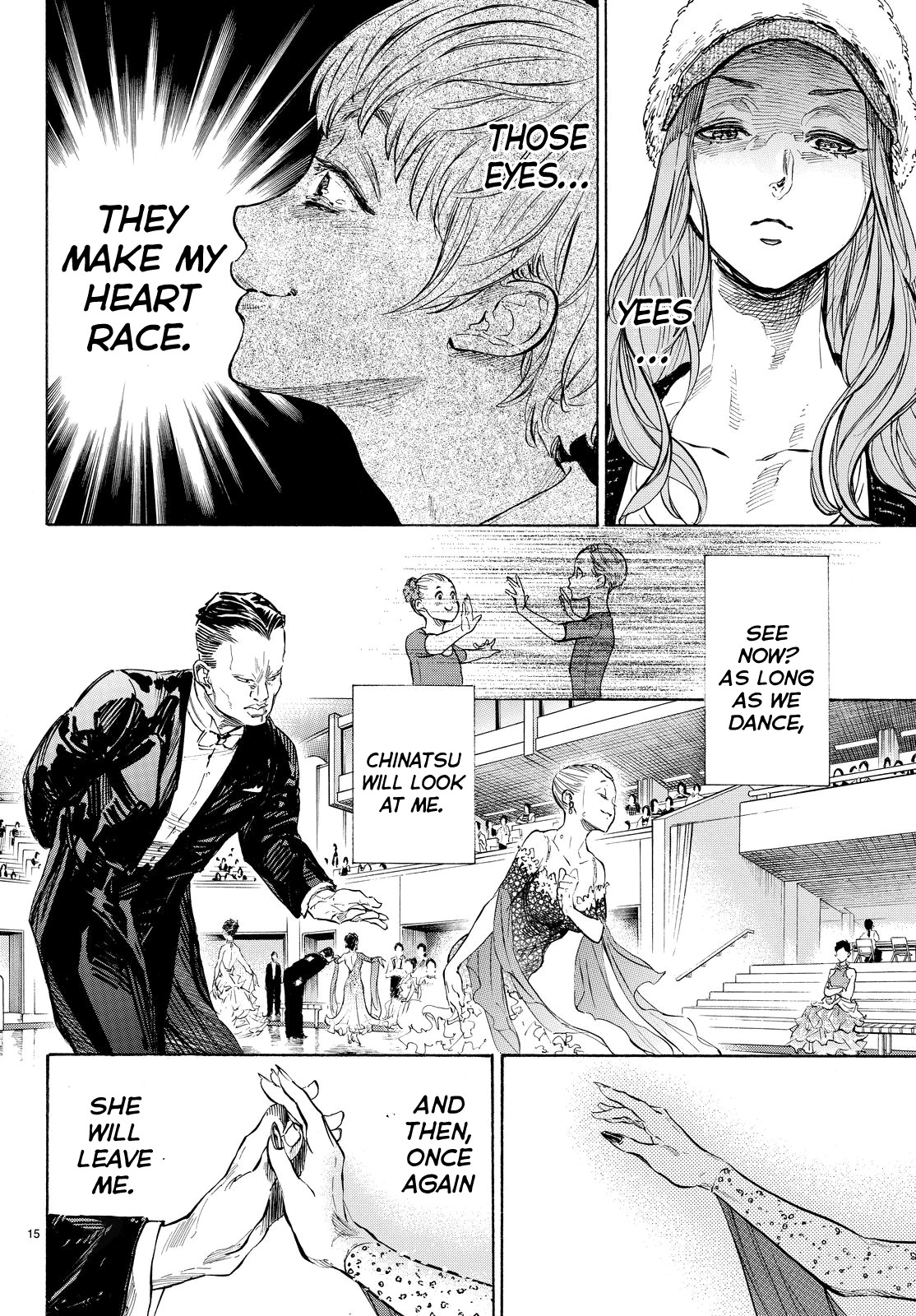 Ballroom e Youkoso Chapter 38 page 37 - Chapter 38: Chinatsu & Akira