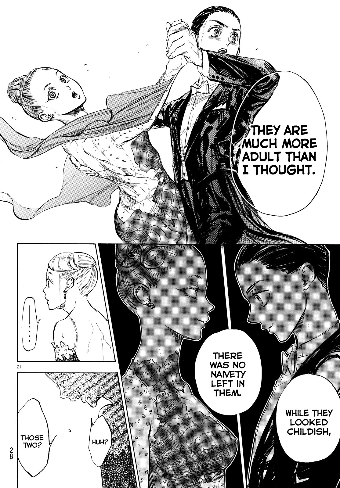 Ballroom e Youkoso Chapter 38 page 43 - Chapter 38: Chinatsu & Akira