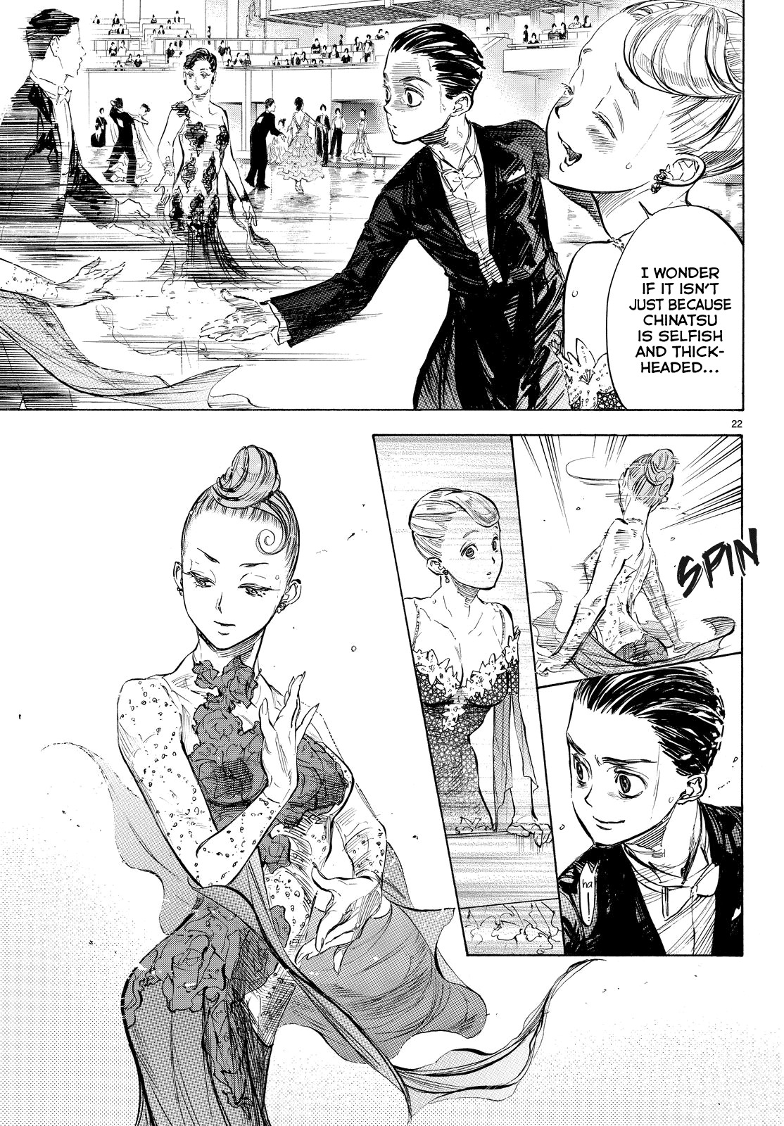 Ballroom e Youkoso Chapter 38 page 44 - Chapter 38: Chinatsu & Akira