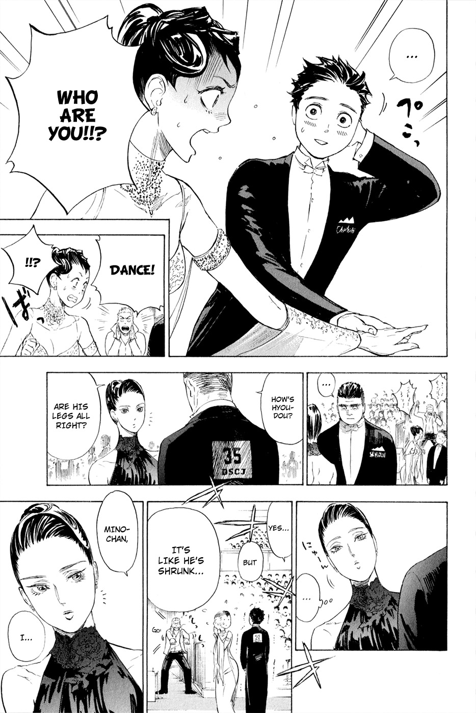 Ballroom e Youkoso Chapter 4 page 13 - Chapter 4: The Mikasanomiya Cup