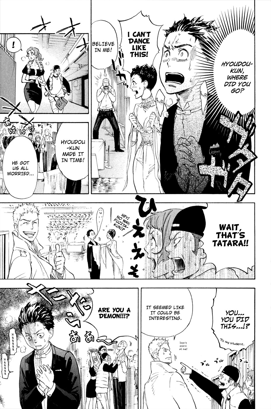 Ballroom e Youkoso Chapter 4 page 15 - Chapter 4: The Mikasanomiya Cup