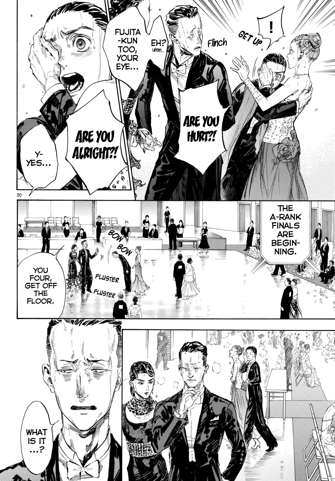 Ballroom e Youkoso Chapter 42 page 14 - Chapter 42: Heat 42 - 43 [Provisional Title]