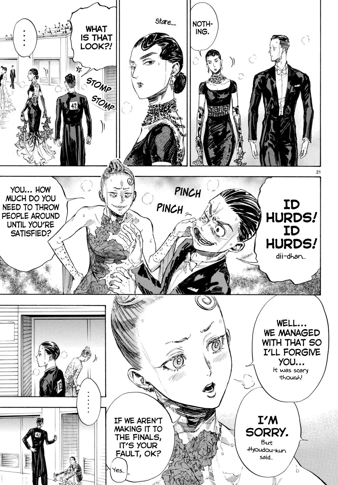 Ballroom e Youkoso Chapter 42 page 15 - Chapter 42: Heat 42 - 43 [Provisional Title]