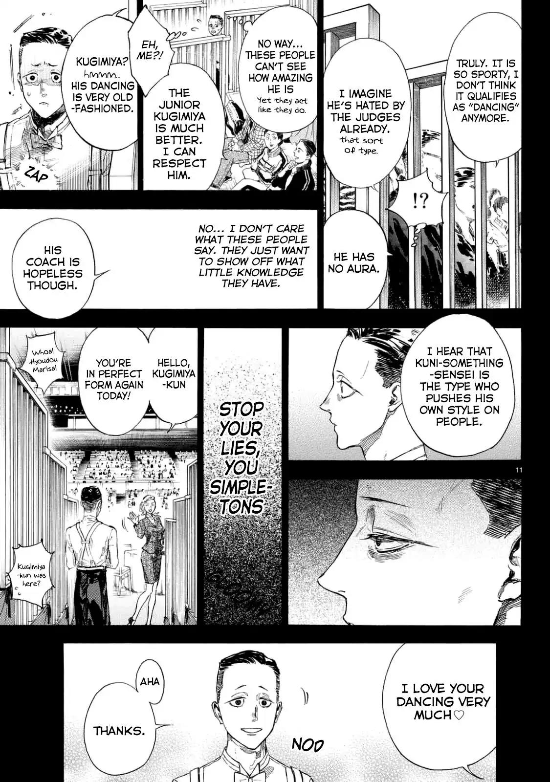 Ballroom e Youkoso Chapter 44 page 11 - Chapter 44: Heat 44 - Contained (Part 2)