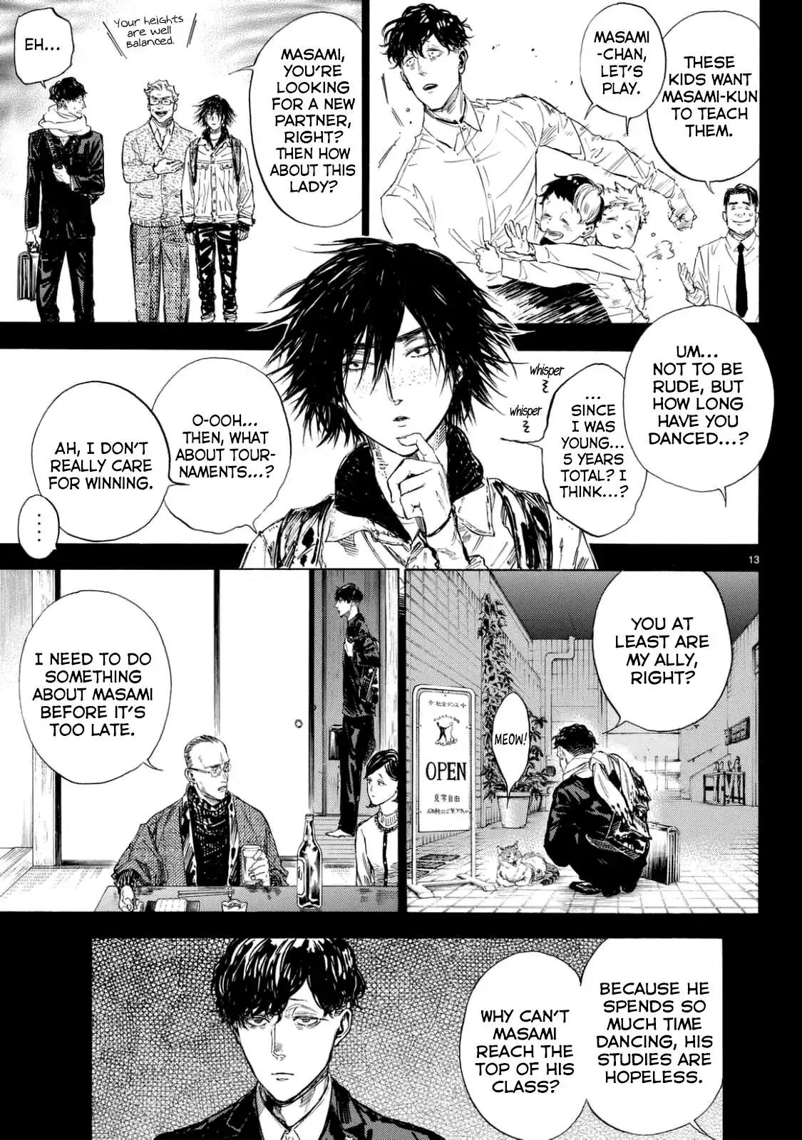 Ballroom e Youkoso Chapter 44 page 13 - Chapter 44: Heat 44 - Contained (Part 2)