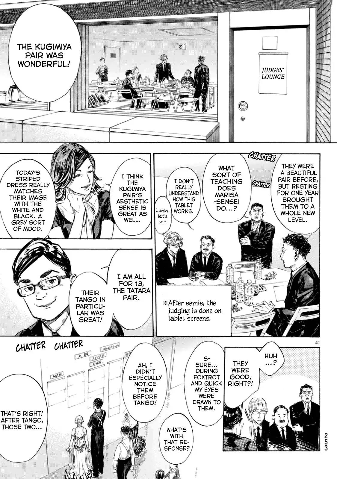 Ballroom e Youkoso Chapter 44 page 41 - Chapter 44: Heat 44 - Contained (Part 2)