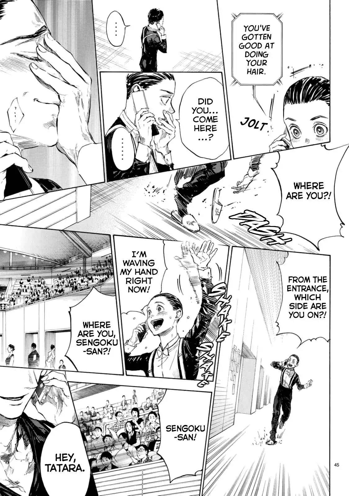 Ballroom e Youkoso Chapter 44 page 45 - Chapter 44: Heat 44 - Contained (Part 2)