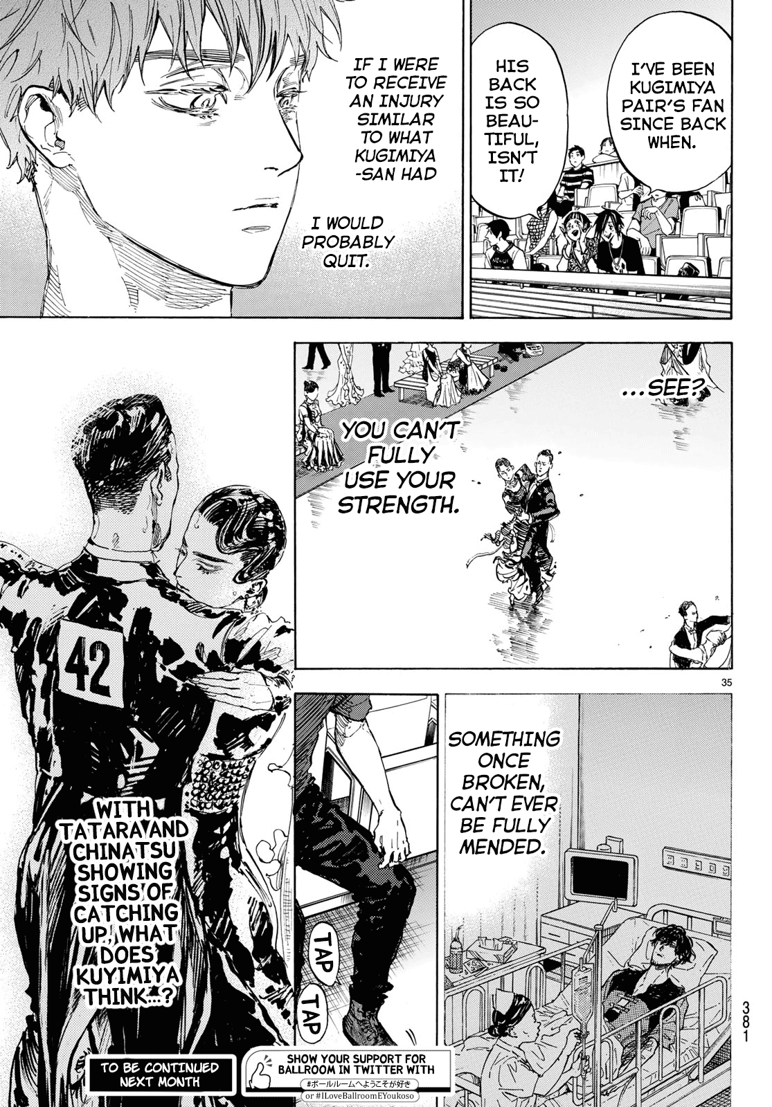 Ballroom e Youkoso Chapter 47 page 33 - Chapter 47: Rodeo Show v.1