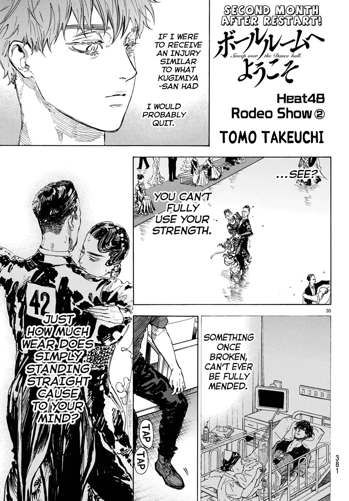 Ballroom e Youkoso Chapter 48 page 1 - Chapter 48: Rodeo Show 2