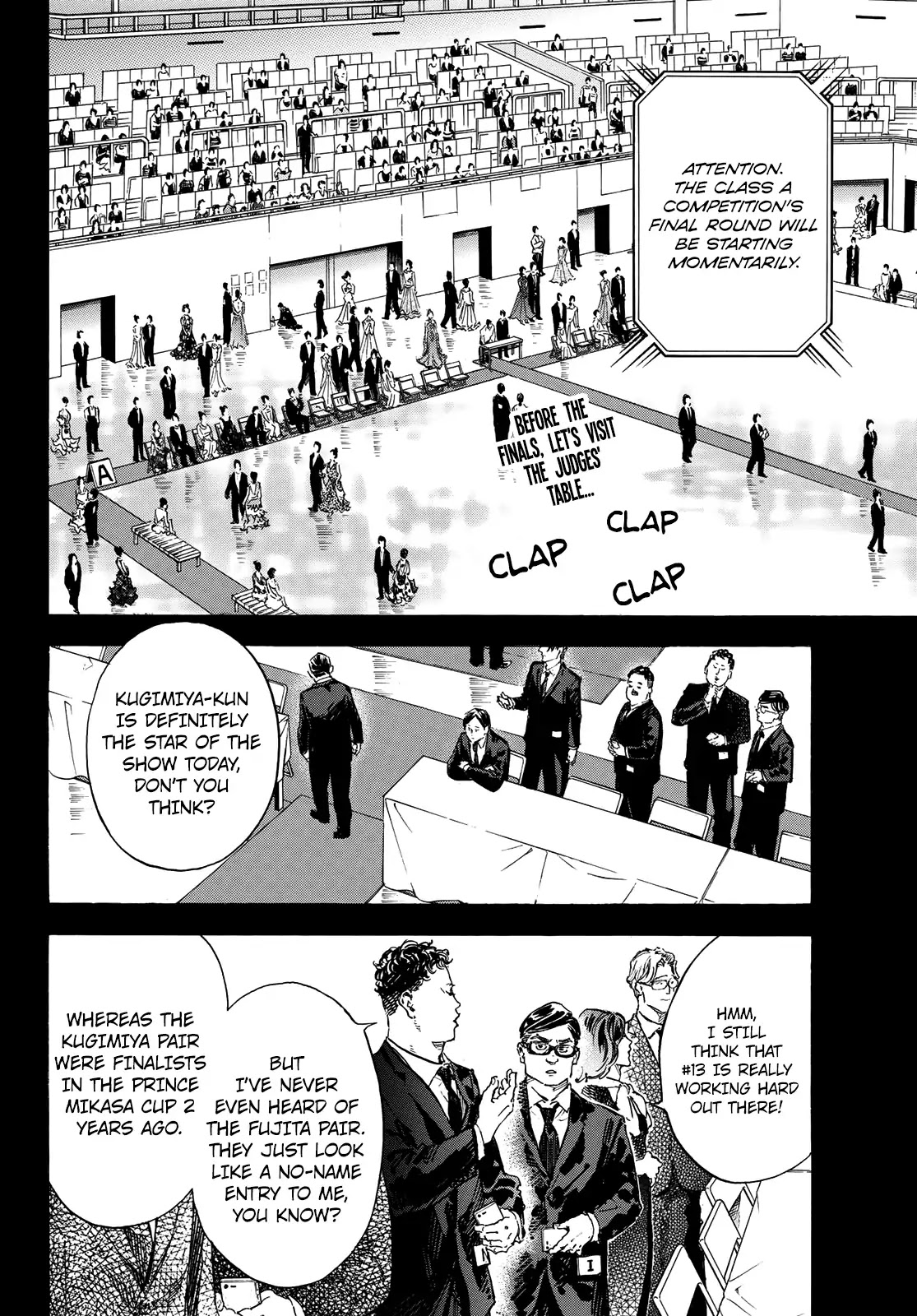 Ballroom e Youkoso Chapter 50 page 3 - Chapter 50: Tokyo Metropolitan DanceSports Class A Competition, Final Round (2)