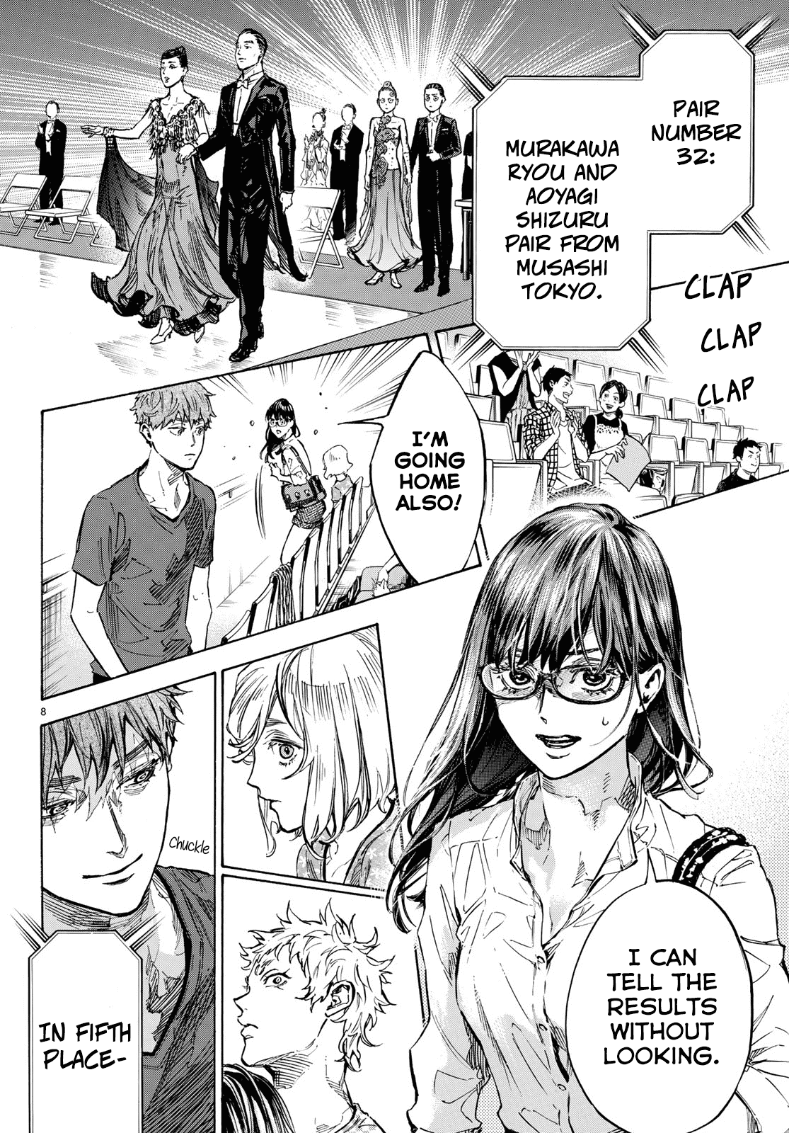 Ballroom e Youkoso Chapter 52 page 8 - Chapter 52: Results 1