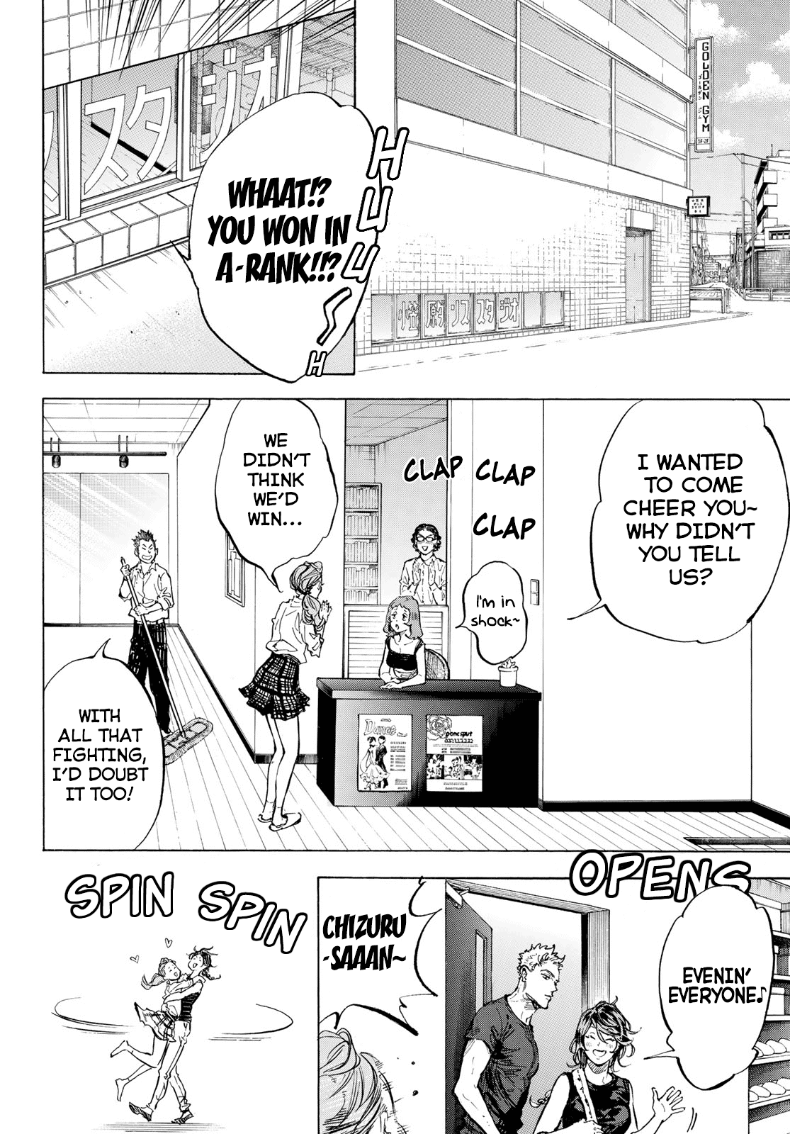 Ballroom e Youkoso Chapter 55 page 11 - Chapter 55: The Night when the Mosquitos Fly