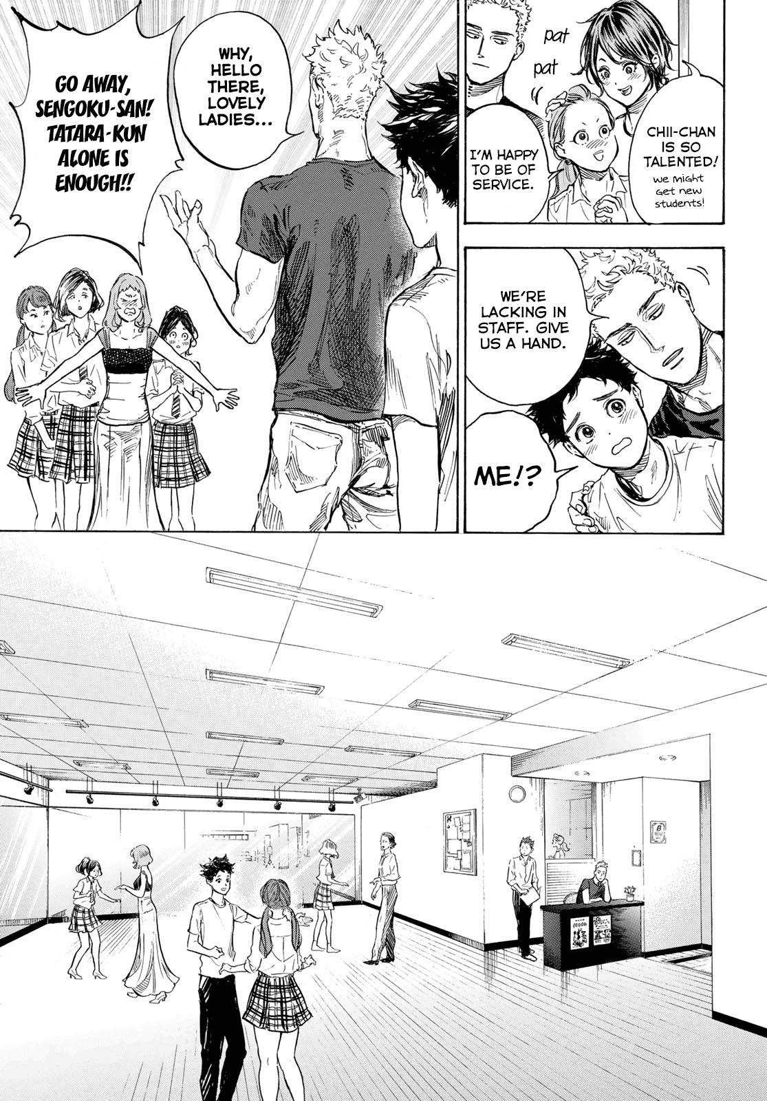 Ballroom e Youkoso Chapter 55 page 16 - Chapter 55: The Night when the Mosquitos Fly