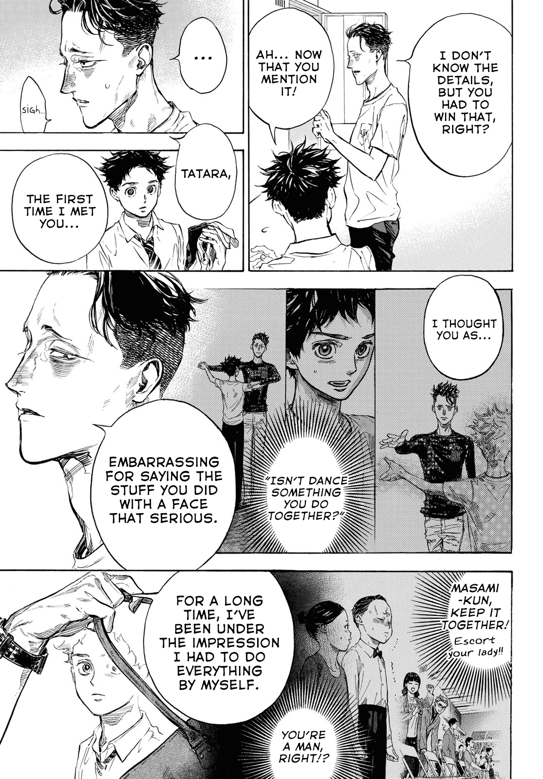 Ballroom e Youkoso Chapter 55 page 24 - Chapter 55: The Night when the Mosquitos Fly