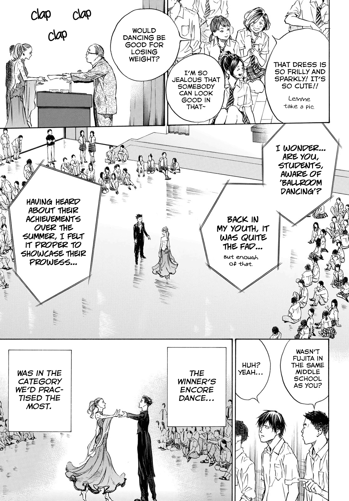 Ballroom e Youkoso Chapter 55 page 5 - Chapter 55: The Night when the Mosquitos Fly