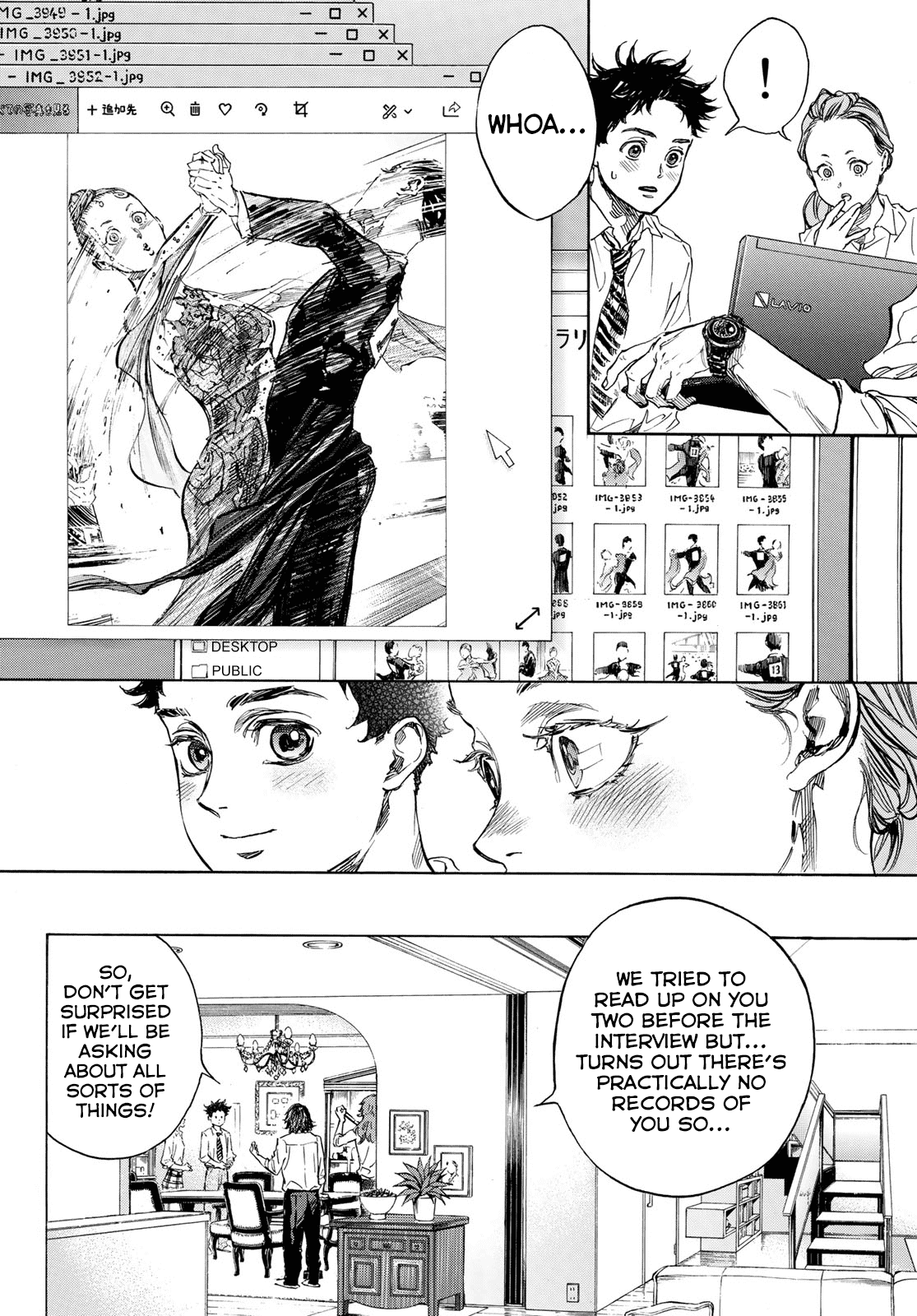 Ballroom e Youkoso Chapter 56 page 10 - Chapter 56: The Gazing One