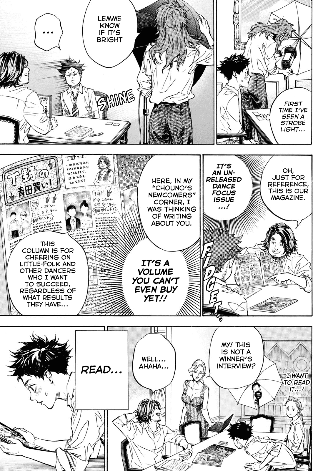 Ballroom e Youkoso Chapter 56 page 11 - Chapter 56: The Gazing One