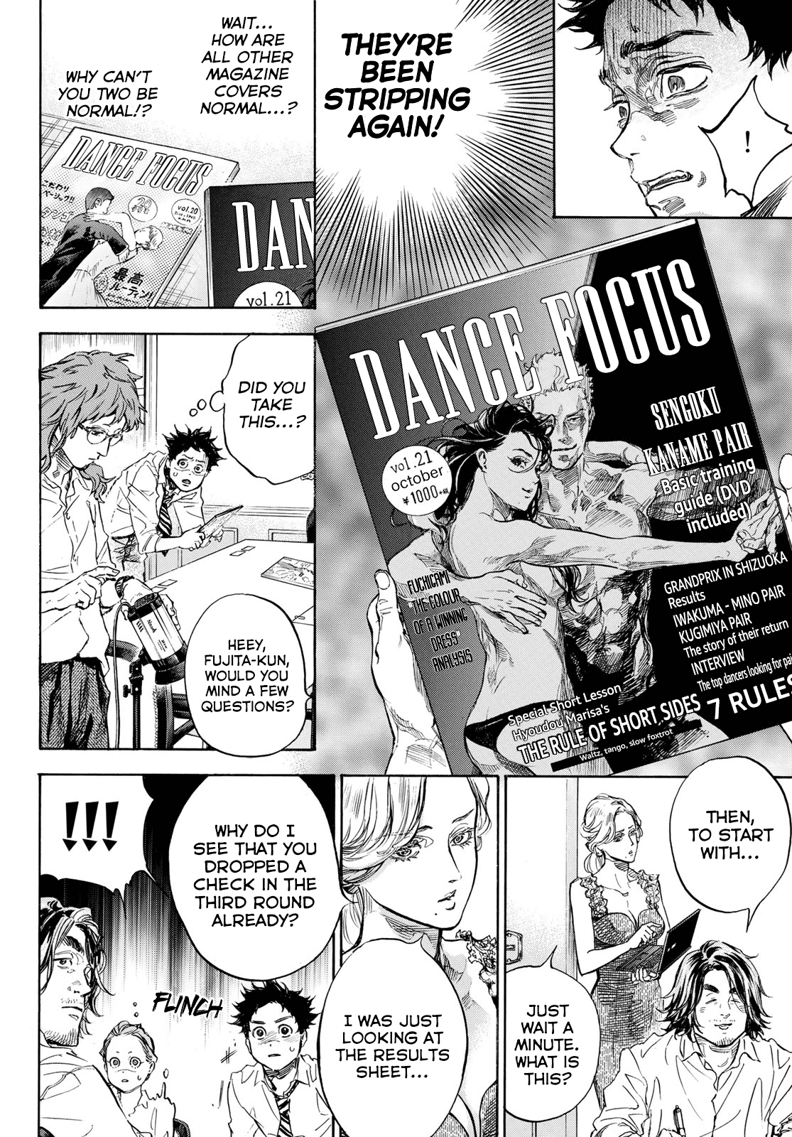 Ballroom e Youkoso Chapter 56 page 12 - Chapter 56: The Gazing One