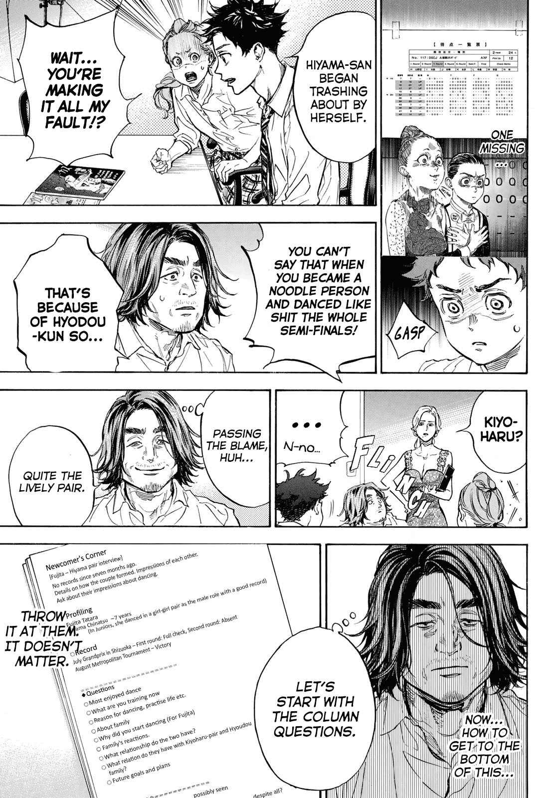 Ballroom e Youkoso Chapter 56 page 13 - Chapter 56: The Gazing One