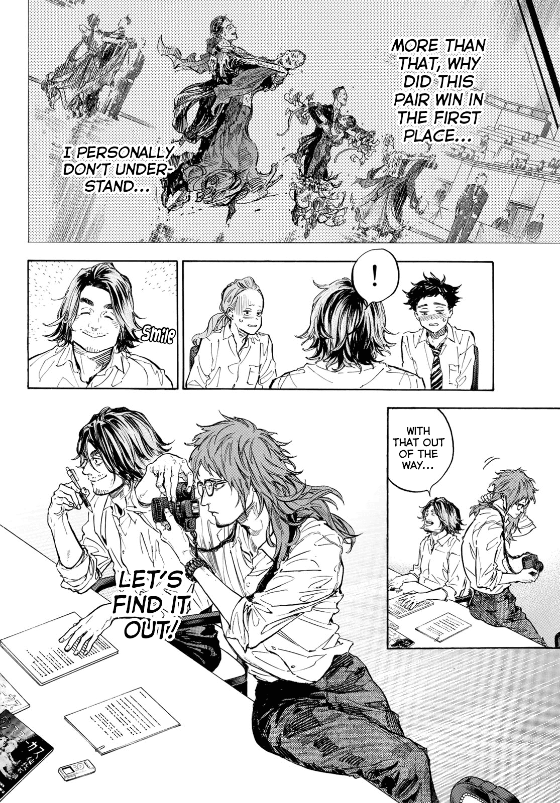 Ballroom e Youkoso Chapter 56 page 14 - Chapter 56: The Gazing One