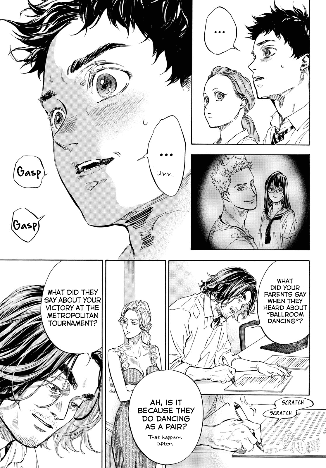 Ballroom e Youkoso Chapter 56 page 19 - Chapter 56: The Gazing One