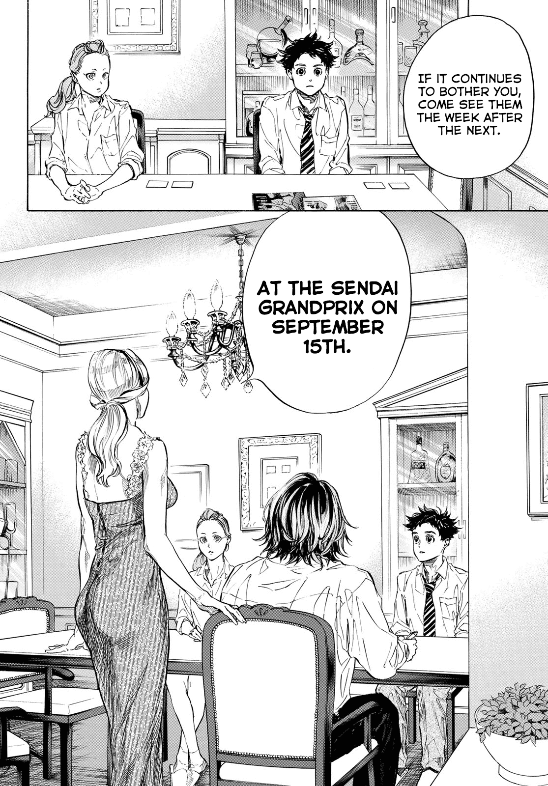 Ballroom e Youkoso Chapter 56 page 22 - Chapter 56: The Gazing One