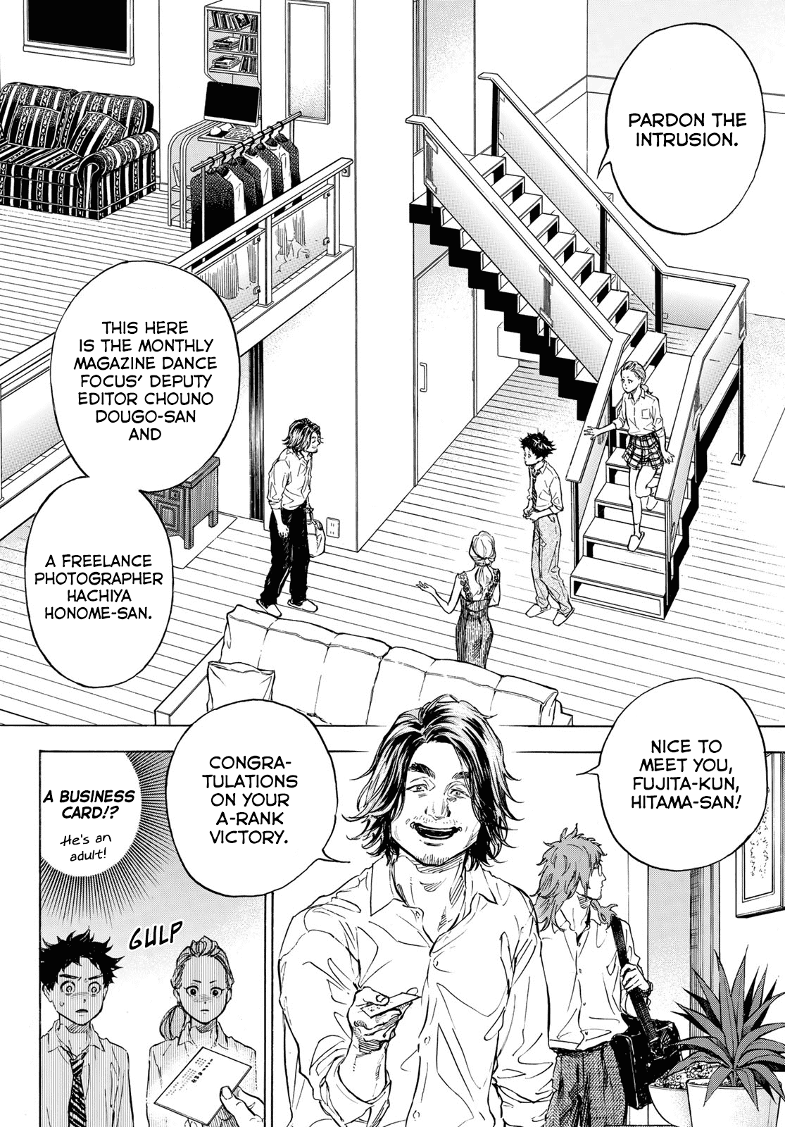 Ballroom e Youkoso Chapter 56 page 8 - Chapter 56: The Gazing One