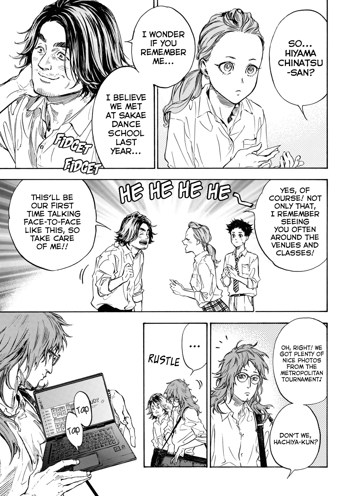 Ballroom e Youkoso Chapter 56 page 9 - Chapter 56: The Gazing One