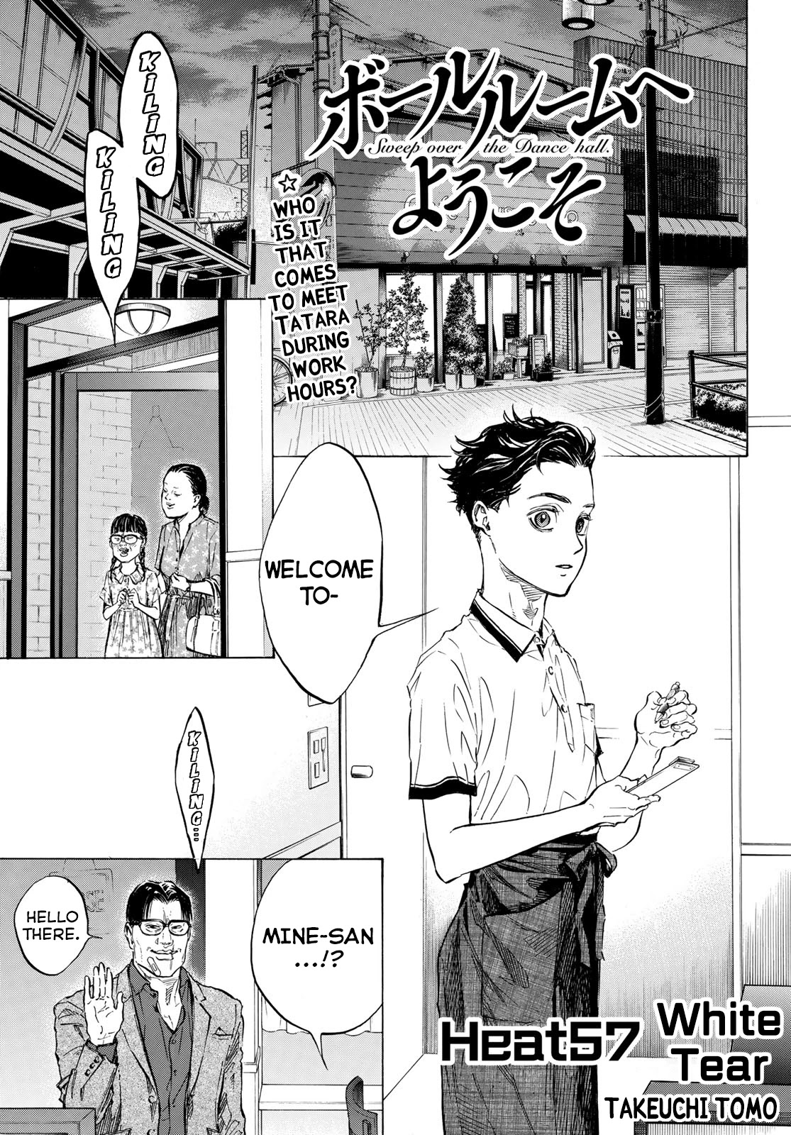 Ballroom e Youkoso Chapter 57 page 1 - Chapter 57: White Tear