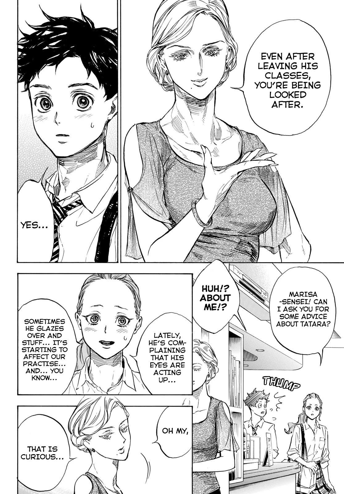 Ballroom e Youkoso Chapter 57 page 12 - Chapter 57: White Tear