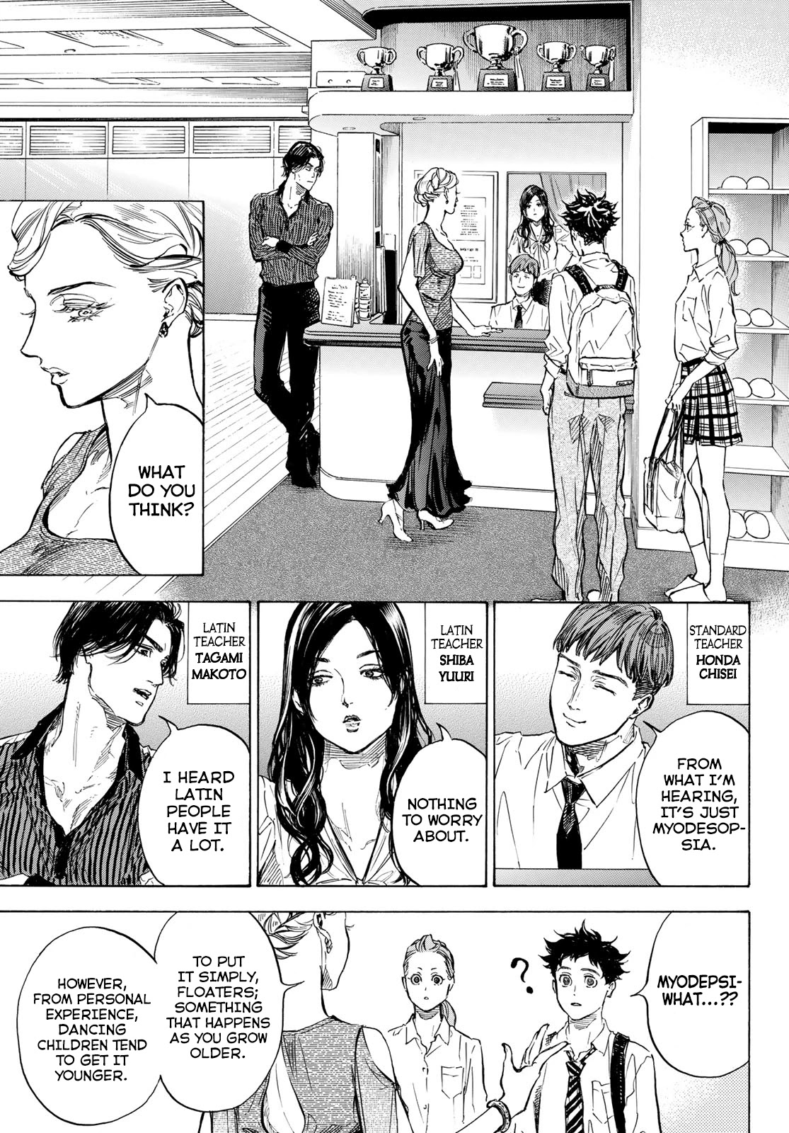 Ballroom e Youkoso Chapter 57 page 13 - Chapter 57: White Tear