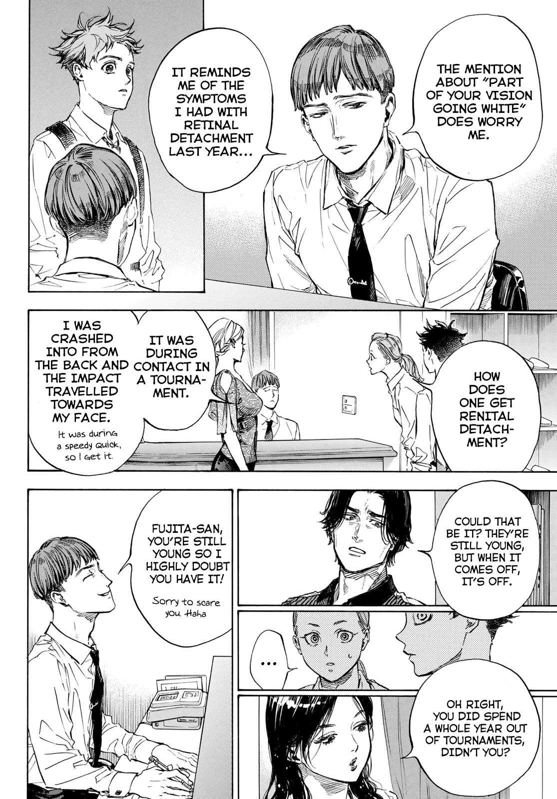 Ballroom e Youkoso Chapter 57 page 14 - Chapter 57: White Tear