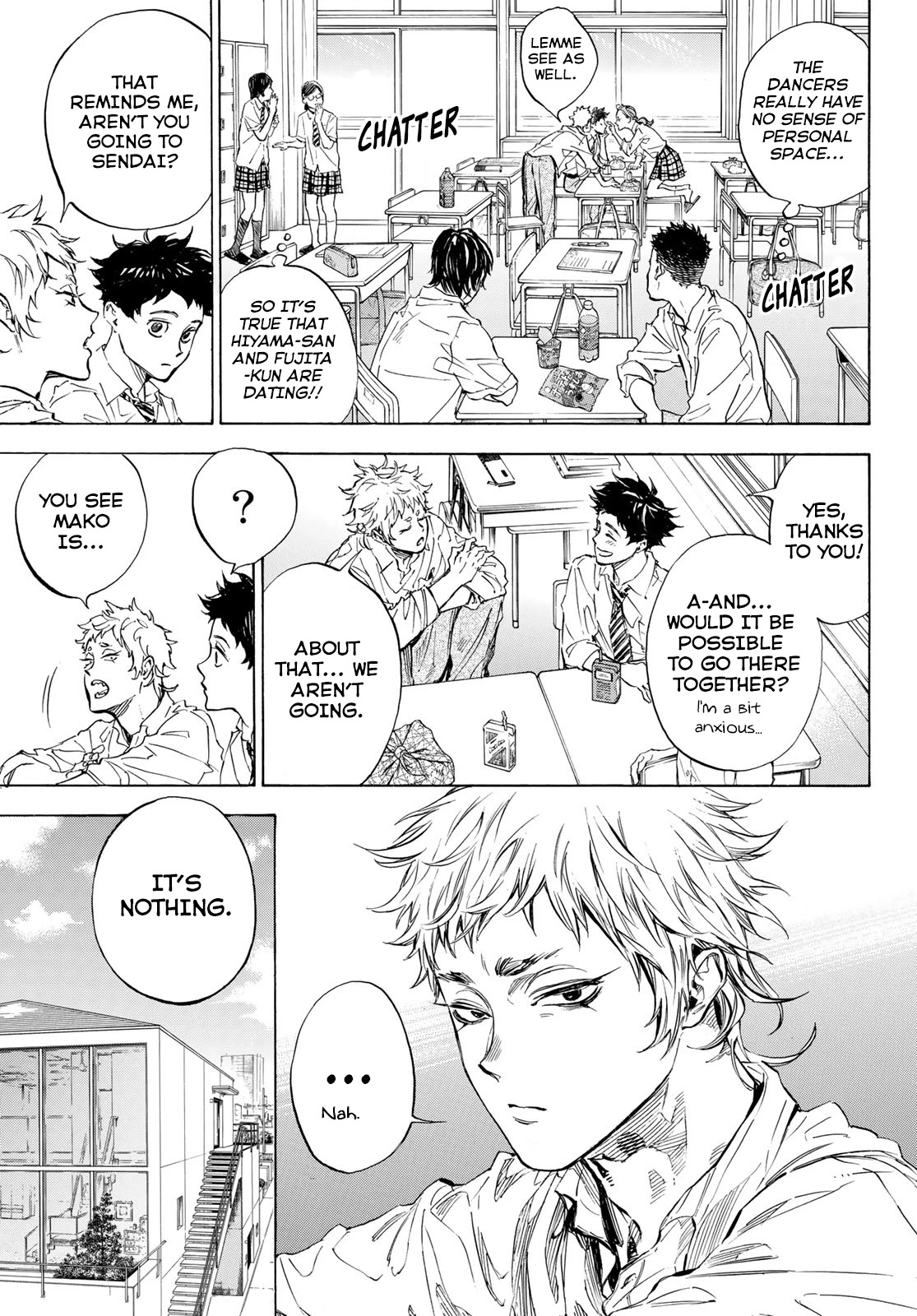 Ballroom e Youkoso Chapter 57 page 9 - Chapter 57: White Tear