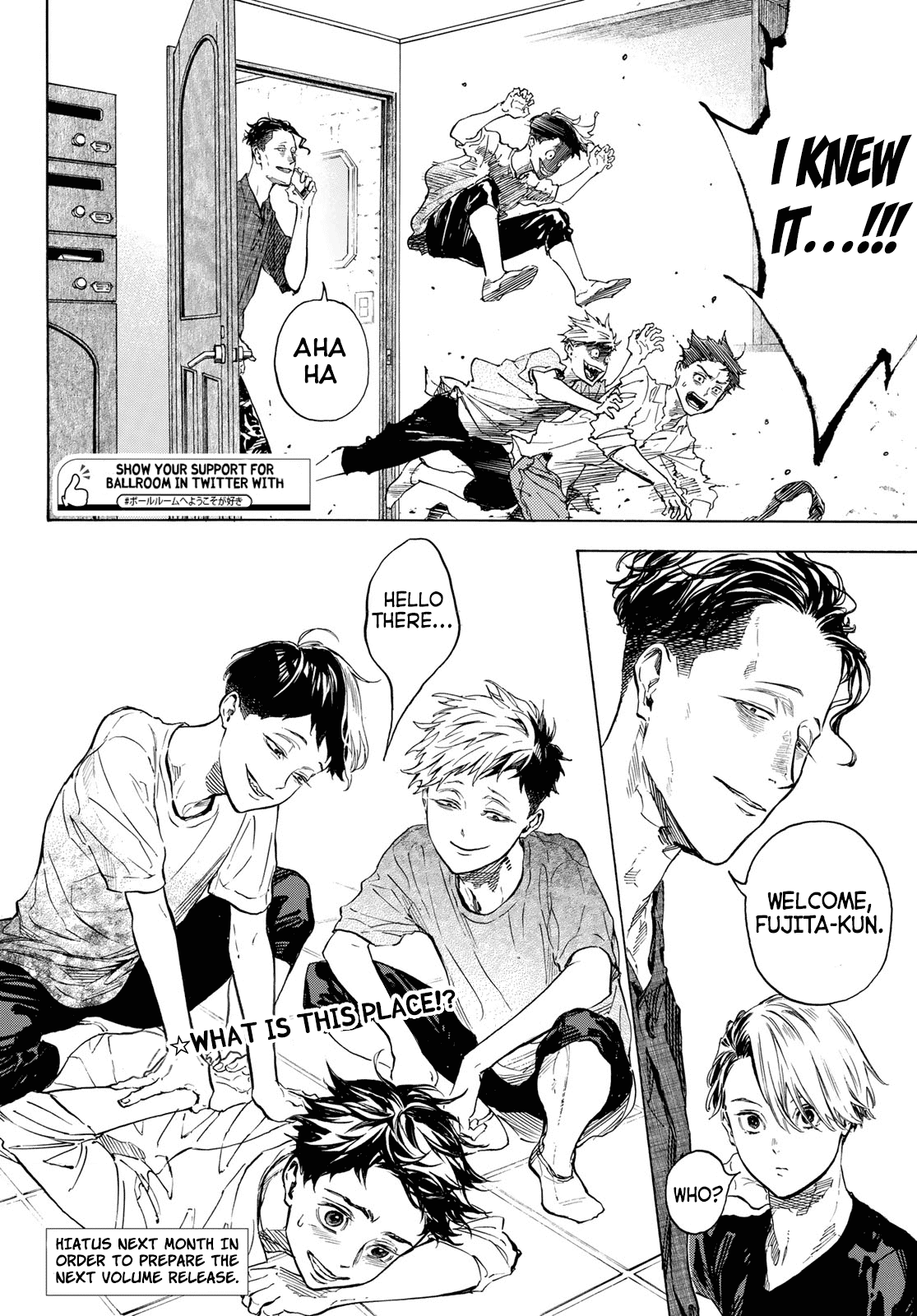 Ballroom e Youkoso Chapter 58 page 22 - Chapter 58: Unknown frontiers