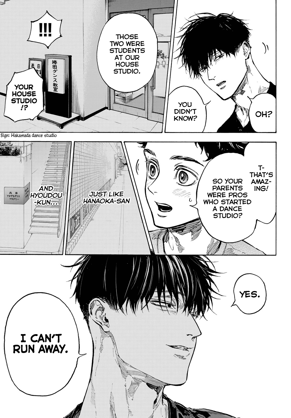 Ballroom e Youkoso Chapter 63 page 14 - Chapter 63: The world keeps changing