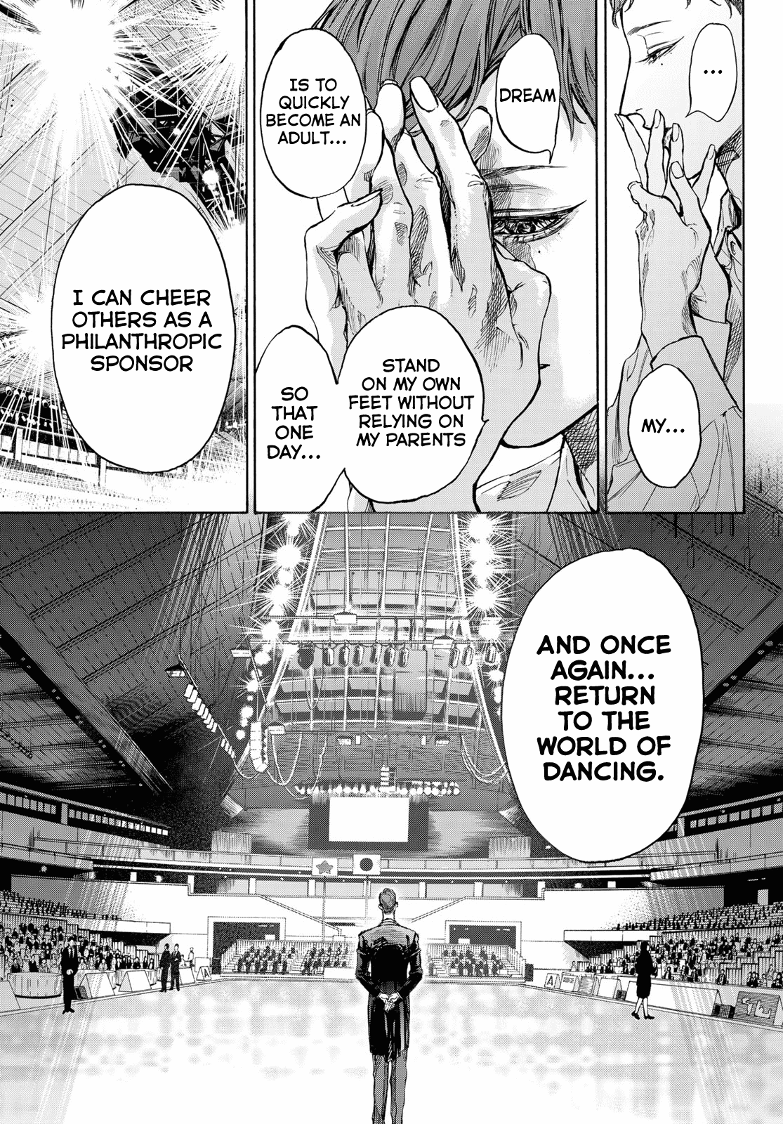Ballroom e Youkoso Chapter 63 page 22 - Chapter 63: The world keeps changing