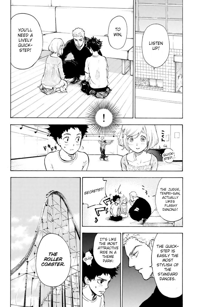 Ballroom e Youkoso Chapter 7 page 12 - Chapter 7: Tatara on Stage