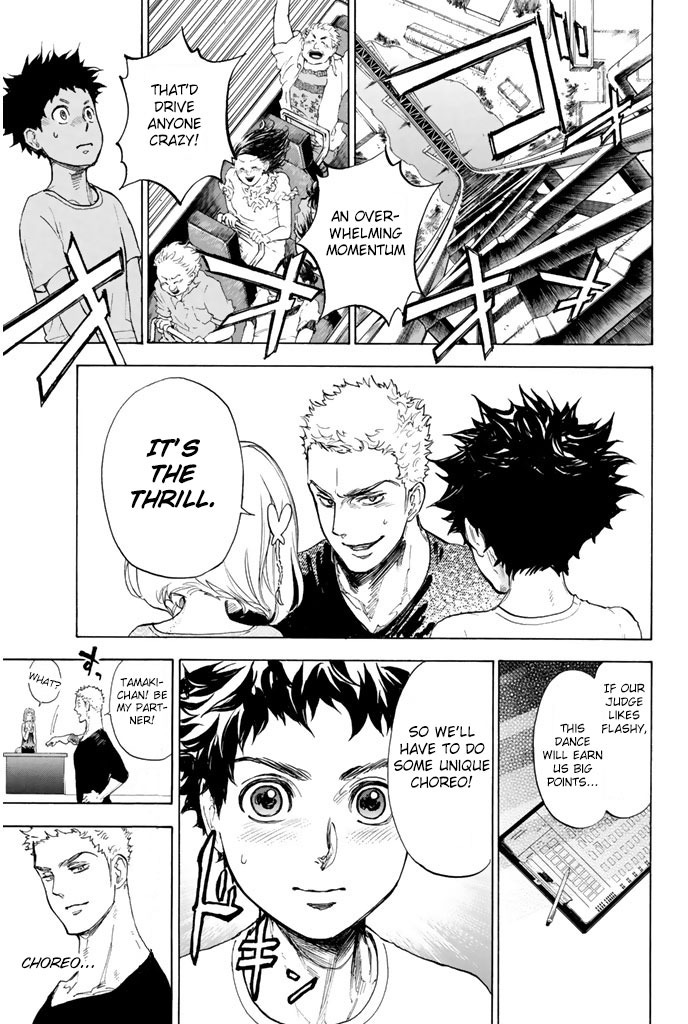 Ballroom e Youkoso Chapter 7 page 13 - Chapter 7: Tatara on Stage