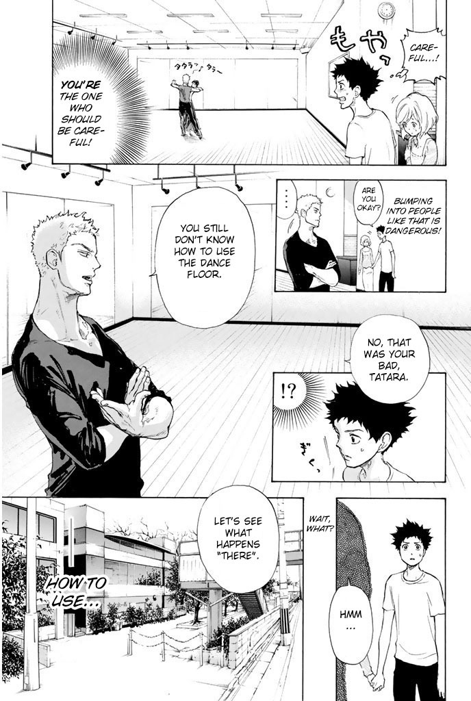 Ballroom e Youkoso Chapter 7 page 18 - Chapter 7: Tatara on Stage