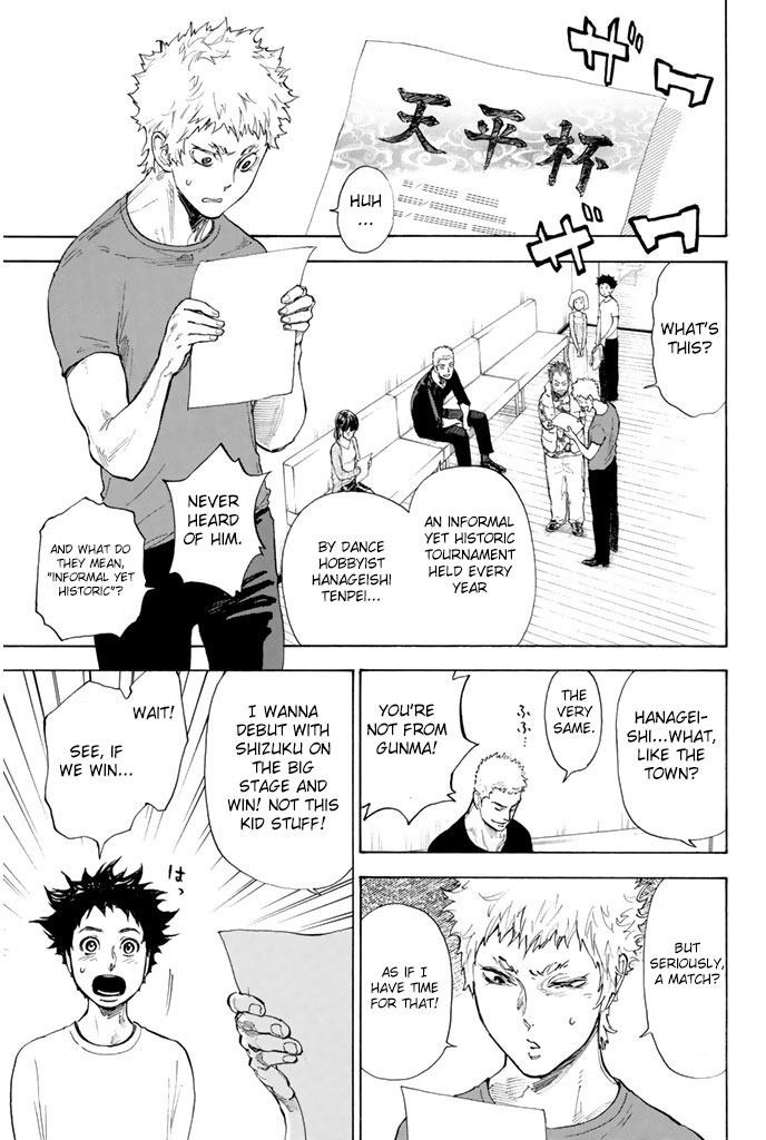 Ballroom e Youkoso Chapter 7 page 3 - Chapter 7: Tatara on Stage