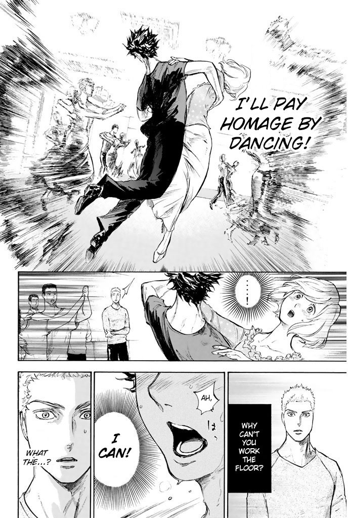 Ballroom e Youkoso Chapter 7 page 38 - Chapter 7: Tatara on Stage