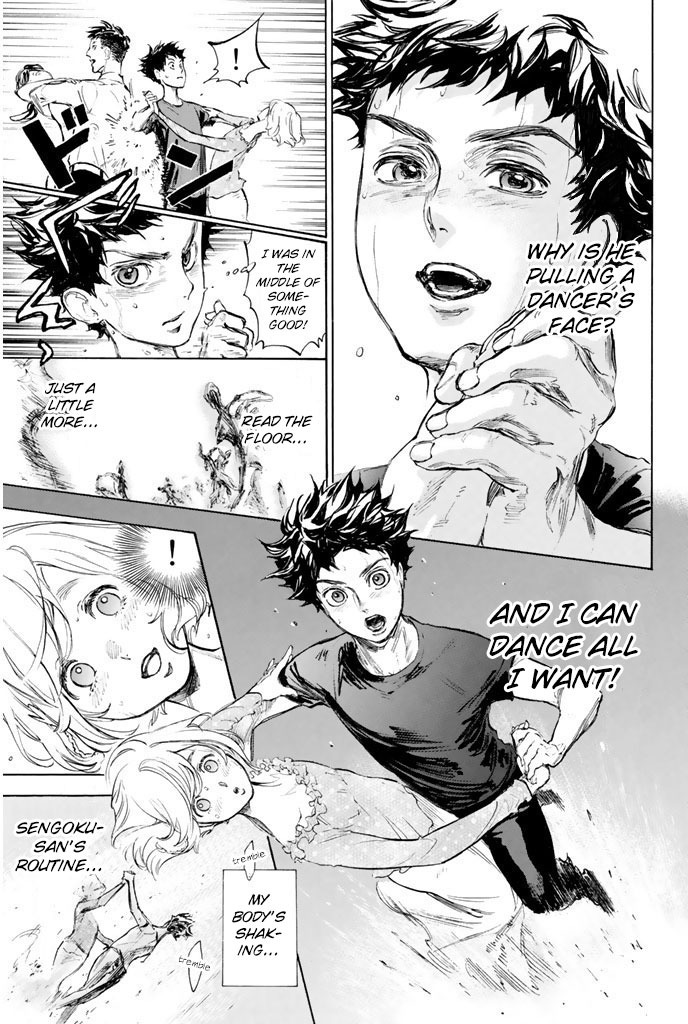 Ballroom e Youkoso Chapter 7 page 39 - Chapter 7: Tatara on Stage