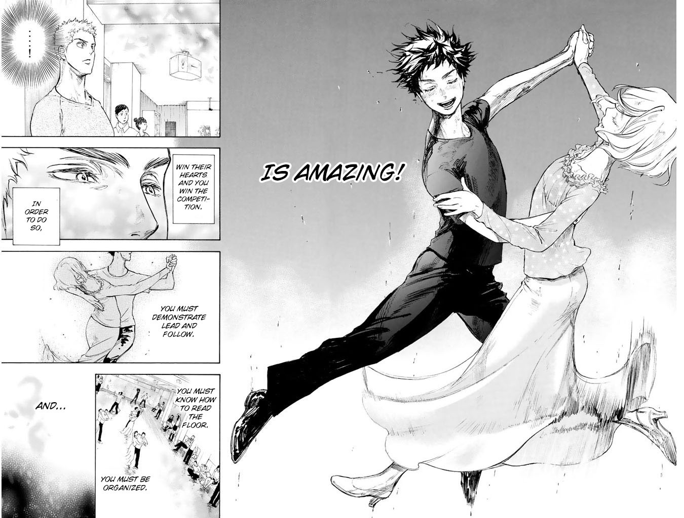 Ballroom e Youkoso Chapter 7 page 40 - Chapter 7: Tatara on Stage