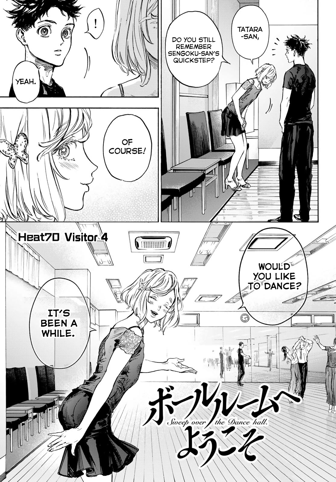 Ballroom e Youkoso Chapter 70 page 1 - Chapter 70: Visitor 4